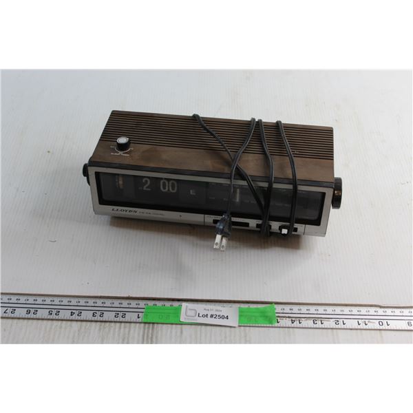 Lloyd's FM/AM Digital Radio Alarm - Tested