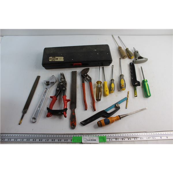 Mibro Socket Tool Set, (6) Assorted Screwdrivers and Assorted Tools