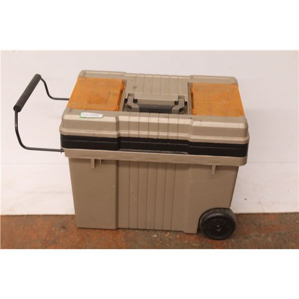 *24" Plano Pro Tool Box w/Handle & Wheels