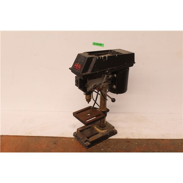 *Skill Drill Press (missing part of on switch - rusty - working)