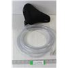 Image 1 : Clear Vinyl Tubing, GEL Bike Bicycle Seat
