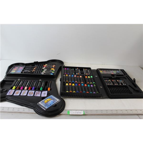 Harley Davidson Art Kit, Art and Design Studio Art Kit - Both As Is