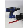 Image 3 : 18V Cordless Drill - Tested Works, Retractable Carpenters Pencil