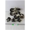Image 1 : (9) Dolly Roller Wheels - Casters