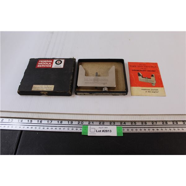 Federal-Mogul Crankshaft Gauge