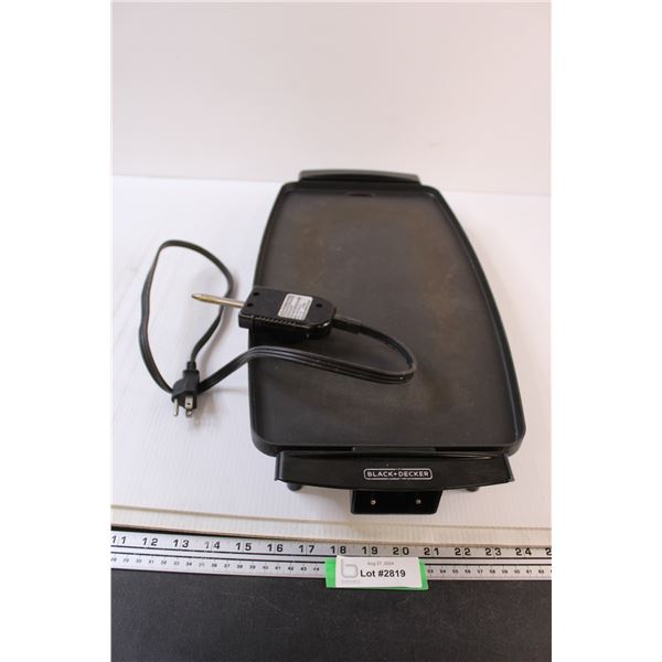 Black & Decker Griddle - Untested