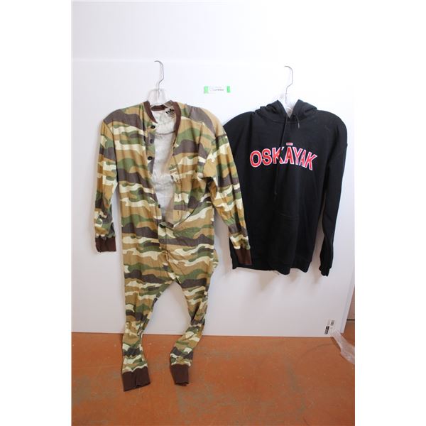 *Sweater Size M, Onesie Size XL - Heavy Cologne Smell