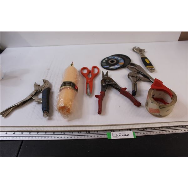 Vise Grips, Scissors, Misc.