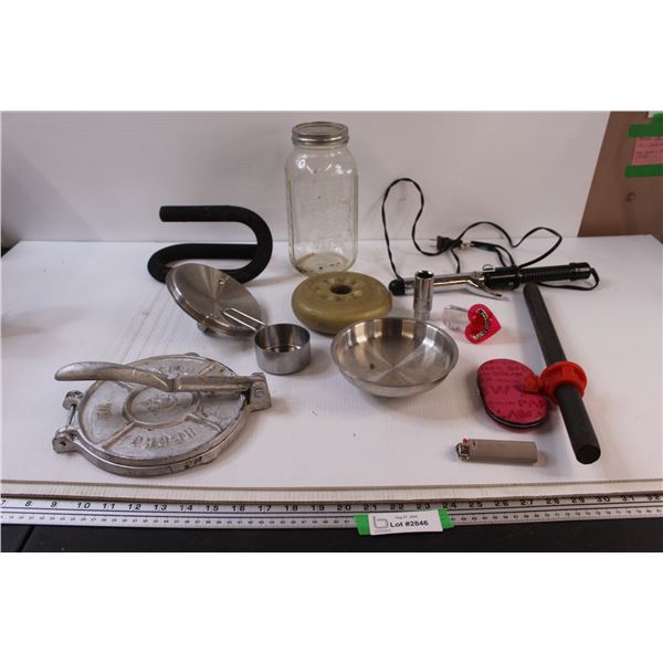 Jar, Measuring Cup, Misc.