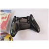 Image 6 : (2) Game Cases - EMPTY, (3) Assorted Video Games, Xbox Controller - Untested