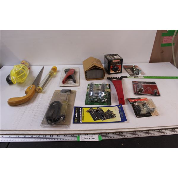 Assorted Tools and Hardware
