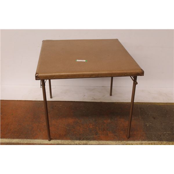 *Vintage Card Table (30"w x 30"w x 26"h)
