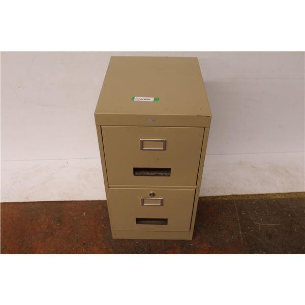 *(2) Drawer Filing Cabinet (15"w x 18"d x 28"h)
