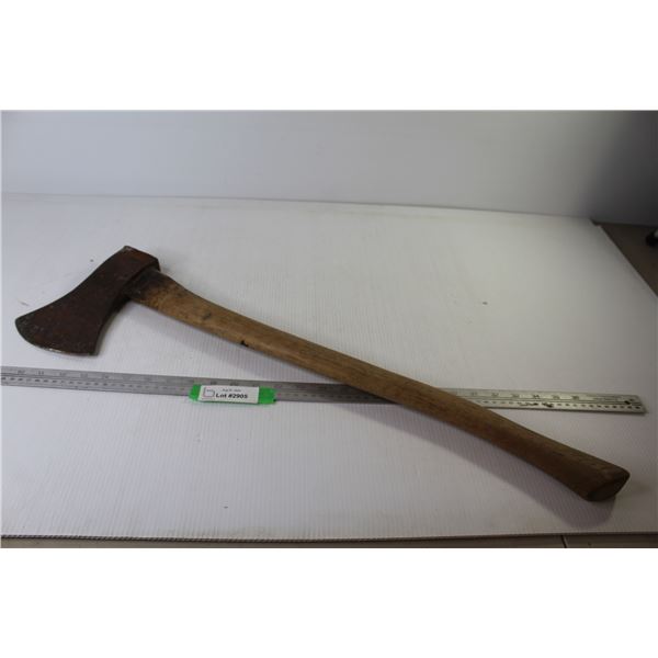 *Axe w/Wooden Handle (27.5" long)