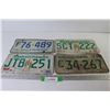 Image 1 : (4) Saskatchewan License Plates