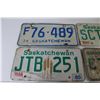 Image 3 : (4) Saskatchewan License Plates