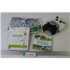 Image 1 : Wii Games - Fallout - Wii Fit - We Love Golf - Winter Sports - Wii Sports - (2) Controllers