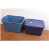 Image 1 : *(2) Totes (missing one lid)