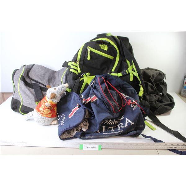 *Adidas Duffle Bag - Sog Duffle Bag - Michelob Backpack - Northface Backpack - Gateway Casino ...