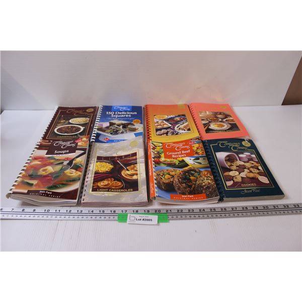 (8) Company's Coming Cookbooks - Assorted