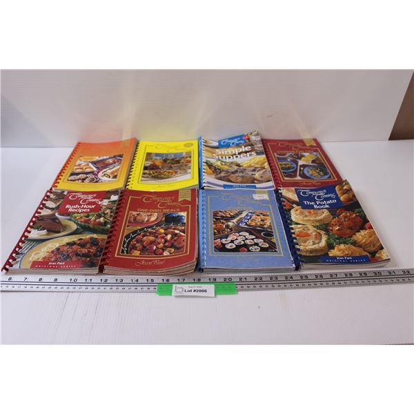 (8) Company's Coming Cookbooks - Assorted