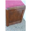 Image 5 : ** Antique Vanity Stool - 20" x 14" x 18"