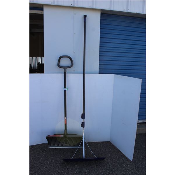 ** Garant Roof Scoop & Steelcore Snow Shovel