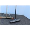 Image 2 : ** (2) Shop Push Brooms (18" Tall & 24" Tall) - One Broom Handle is Taped