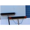 Image 4 : ** (2) Shop Push Brooms (18" Tall & 24" Tall) - One Broom Handle is Taped