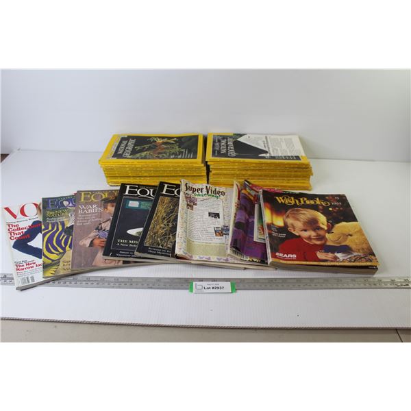 National Geographic Magazines - Assorted Magazines - 1994 Sears Wish Book