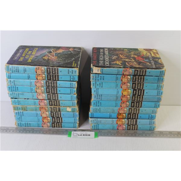 (2) Volumes of The Hardy Boys Series Books