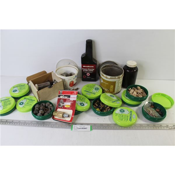 Power Steering Stop Leak - Coupler Assembly - Lug Nuts - Nails - Misc. Items