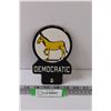 Image 1 : Democratic Metal Sign - 6" x 4"