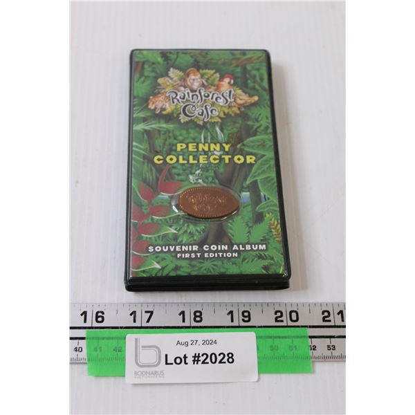 Rainforest Cafe Penny Collector Folder