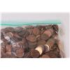 Image 2 : Canadian Penny Coins in Bag
