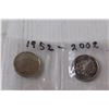 Image 4 : Canadian Dollar 1974 & 1969, (2) Half Dollars 2002 (100 Year Edition)