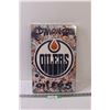 Image 1 : Edmonton Oilers Canvas Picture - 18" x 12" - NIB