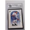 Image 2 : Peter Forsberg 1991 Ultimate Draft Graded Hockey Trading Card