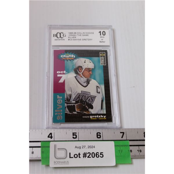 Wayne Gretzky Upper Deck 1995-96 Graded Hockey Trading Card