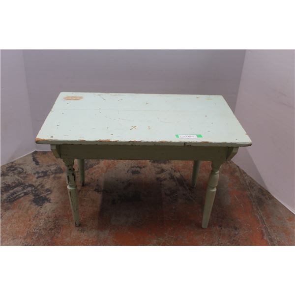 * Antique Kid's Table or Sitting Stool - 30" x 19" x 19"