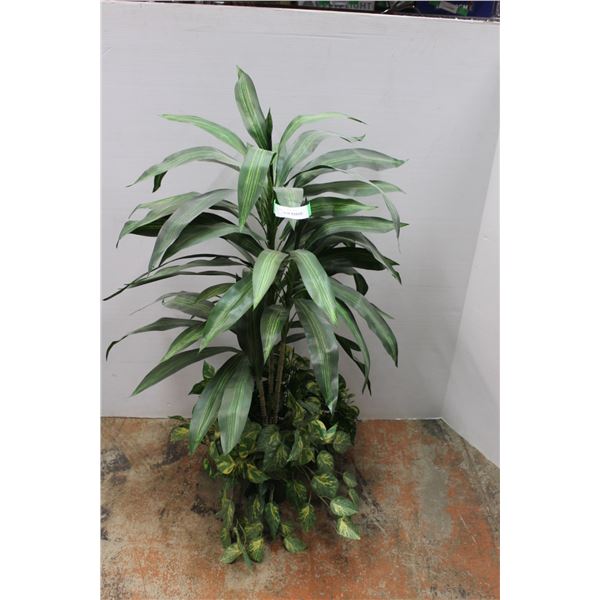 * Faux Houseplant - 41" Tall