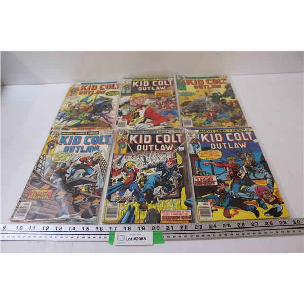 (6) Vintage 1970's Kid Colt Comicbooks