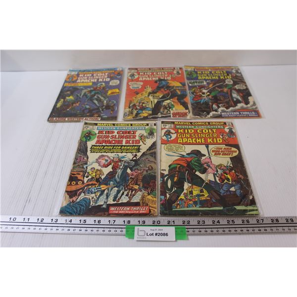 (5) Vintage Kid Colt Comicbooks