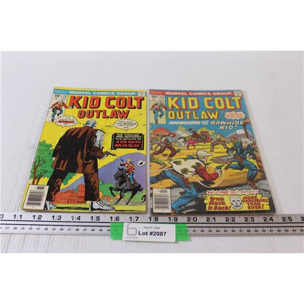 (2) Vintage Kid Colt Comicbooks