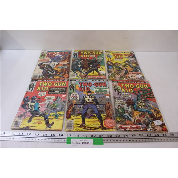 (6) Vintage Two-Gun Kid Comicbooks