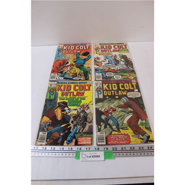(4) Vintage Kid Colt Comicbooks