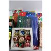 Image 3 : *(9) Vintage Christmas Ornaments, (10+) Assorted Bags and Tote