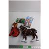 Image 1 : Clydesdale Horse, The Life of Jesus Christ, Blackjack and Poker Game and Cat Decoration