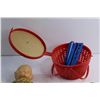 Image 4 : Knitting Basket, Doll and (2) Jigsaw Puzzles