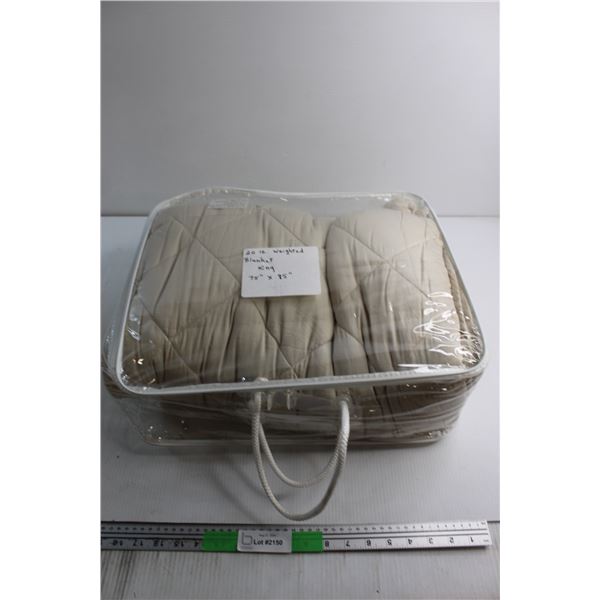 20 lbs Weighted Blanket King Size 85'' x 75''